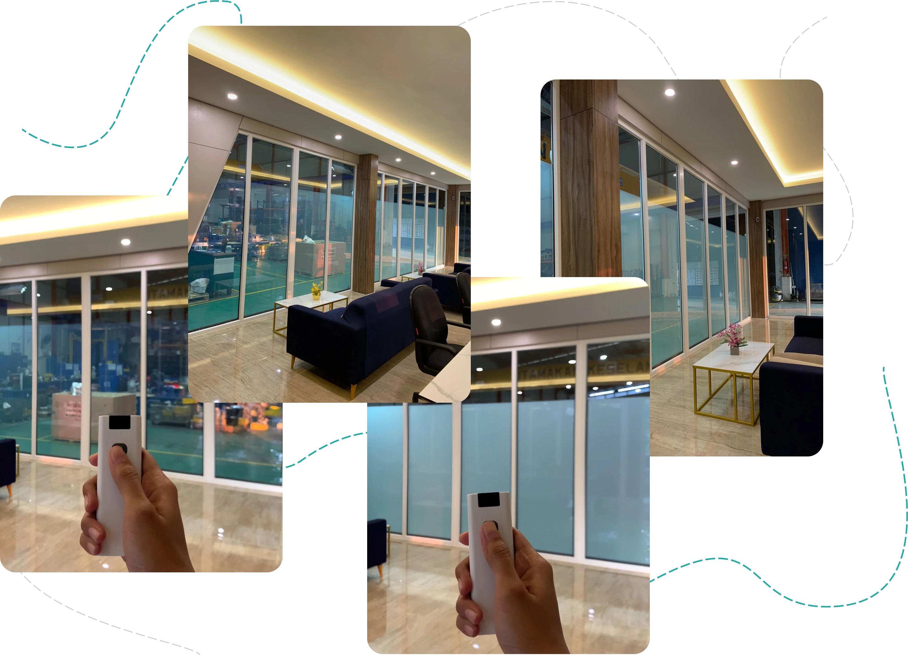 Galeri Portofolio Solvin Smart Glass Film
